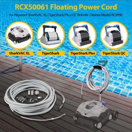 DearChan RCX50061 Floating Power Cord Assembly Replacement for Hayward SharkVAC XL/TigerShark/Plus/QC Robotic Cleaner Model RC9990