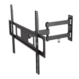 Full-Motion TV Wall Mount (Single Stud Install): 37"-70" Screens