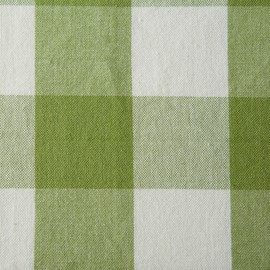 DII Buffalo Check Collection, Classic Farmhouse Table Runner, 14x72, Antique Green