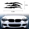 2PCS Claw Marks Decal Sticker Waterproof Headlight Decal Vinyl Sticker