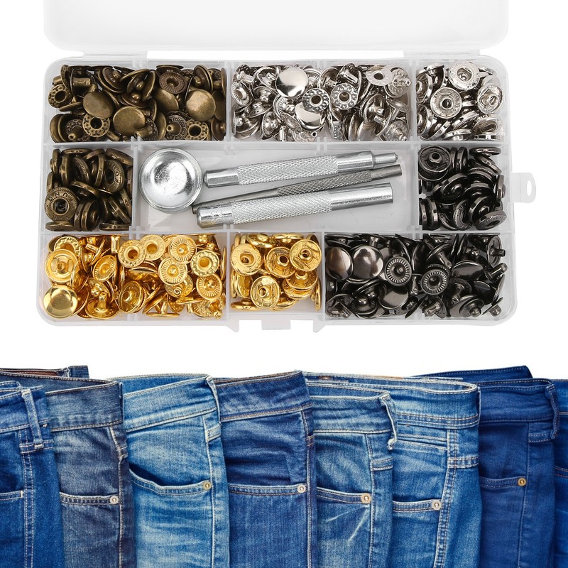 Sewing Buttons Small Lightweight Fastener Practical Iron Handicraft Tool for