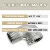 Bwintech 3 Pcs 90 Degree 3/4" Female to 3/4" Male