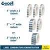 Excell Tabletop Label Dispenser (3" Wide, 3" Core) Shipping Label