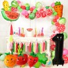 7 PCS Vegetable Balloons Fruit Balloons 40 Inch Number 1