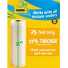 8" x 25' Rolls (Fits Inside Machine) - BULK 8