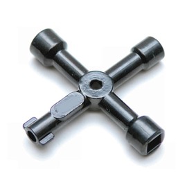 METAL 4 WAY UTILITY CABINET BOX KEY METER WATER ELECTRIC & GAS BOXES ( PACK OF 2 )