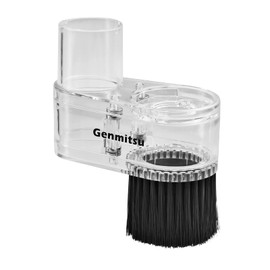 Genmitsu CNC Dust Shoe ABS Cover Cleaner for 3018 Series CNC Router/CNC Machines with a 42mm Diameter Motor, Hose Adapter Outer Diameter 38mm (1.26″), Transparent