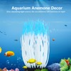 Simulation Artificial Silicone Sea Anemone Coral Ornament for Aquarium Fish