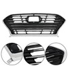 Front Bumper Grille Chrome Grill Replacement for Sonata 2018 2019