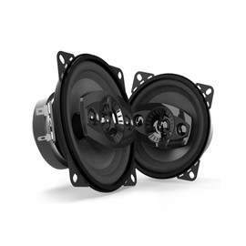 Scosche HD4004A-WM1SD - High-Performance 4" 4-Way Full Range Car Door Speakers Set for Enhanced Car Audio Experience - 120 Watts Max - Fits Most 4" Factory Locations - 1 Pair