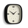 JONES CLOCKS® Pulsar Wall Clock | Retro Rounded Square Clock