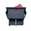 Heavy-Duty DPST Toggle Switch with Red LED Indicator | 30A
