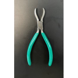 PMC Supplies Ring Holding Pliers with Grips Hollow Jaws Jewelry Making Metal Forming Tool