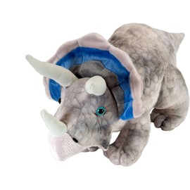 Wild Republic Triceratops Plush, Dinosaur Stuffed Animal, Plush Toy, Gifts for Kids, Dinosauria 10 Inches