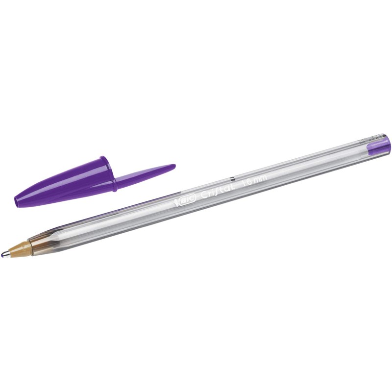 BIC Cristal Fun Ballpoint Pens Wide Point (1.6 mm) –