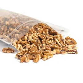 NESTLADY Raw Walnuts 400g - Premium California Shelled Walnuts, Vegan, Gluten-Free, Non-GMO, No Preservatives, Resealable Fresh Pack, Heart-Healthy Snack