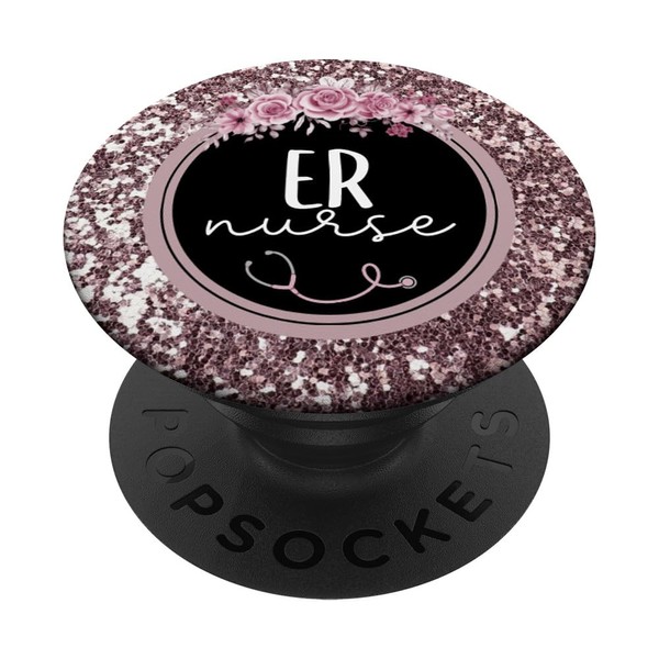 Emergency Room Nurse Cell Phone Accessory For ER Nurses PopSockets