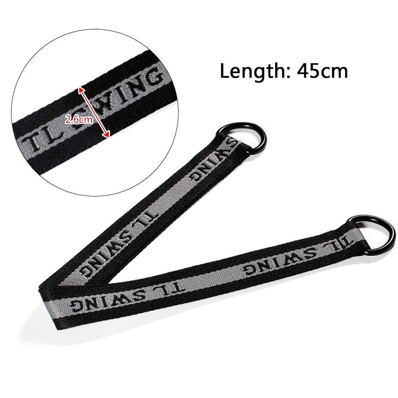 Vbestlife 2-Piece Tree Swing Strap Hanging Set Strong Safety Belt