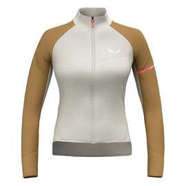 SALEWA Vento Am Hyb Jacket W, Giacca Donna, Beige (oatmeal/7020), S