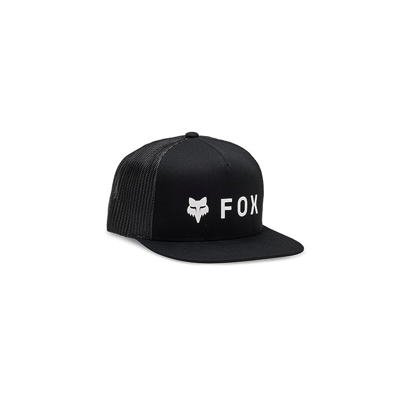 Fox Racing Men's Standard Absolute MESH Snapback, Black, One Size