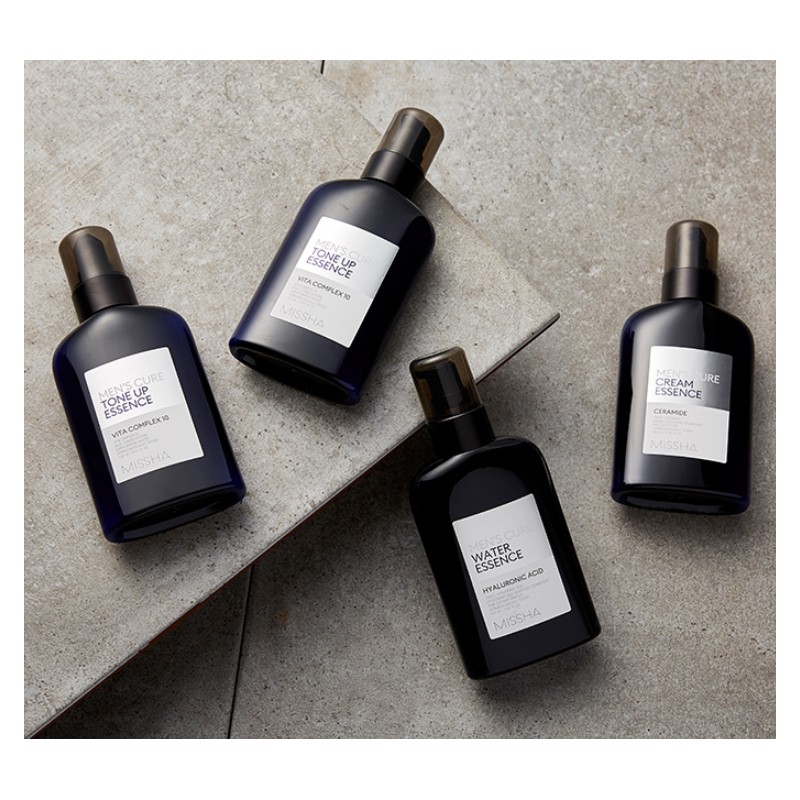 [2입기획] 미샤 맨즈큐어 크림 에센스, 150ml, 2개 [2-Pack] Missha Men's