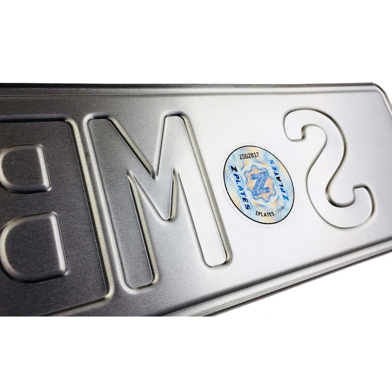 Germany Coat of Arms License Plate Flag + Eagle (Stuttgart