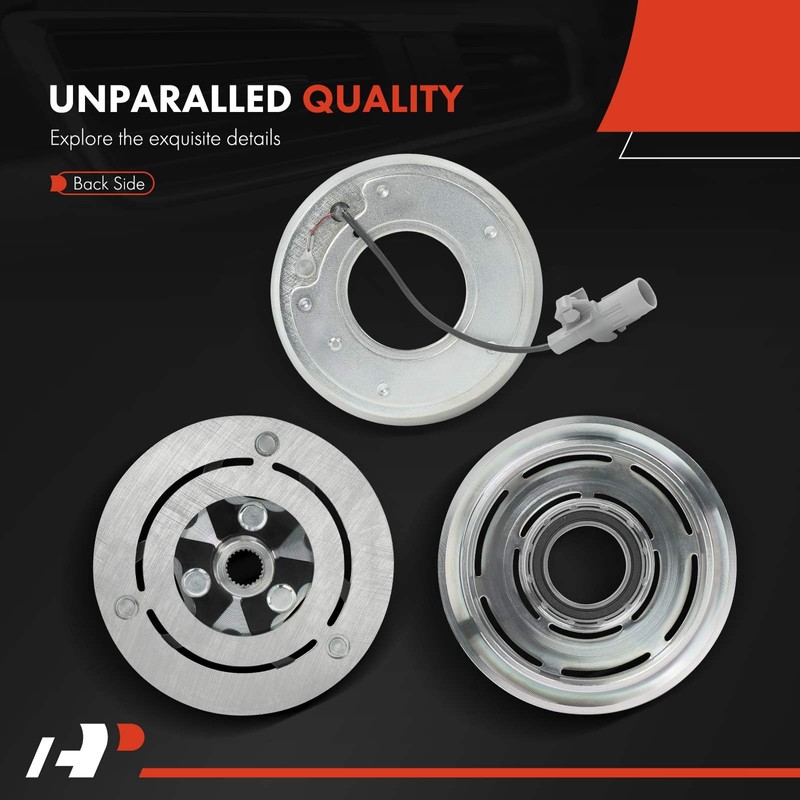 A-Premium Air Conditioner AC Compressor Clutch Kit Compatible with Mitsubishi