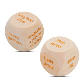 Party Games Dice Gift for Women Men Adults Bachelorette Party Game for Adult 21 Birthday Gift for Host Party Wedding Graduation Christmas Party Favor Toy Funny White Elephant Gift Stocking Stuffers