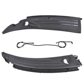 Pair Left Right Cowl Grille Windshield Wiper Grille Cowl Top Set Replacement for Ford F150 2009-2014# BL3Z-15022A69-A BL3Z-15022A68-A 432723A