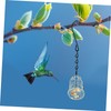 VILLFUL 2pcs Hanging Bird Feeder Kit Durable Metal Bird Feeding