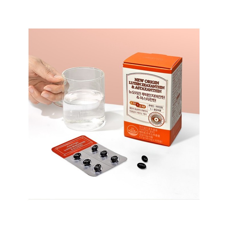 New Origin 뉴오리진 루테인지아잔틴&아스타잔틴 2박스 (2개월분) New Origin Lutein Zaxanthin