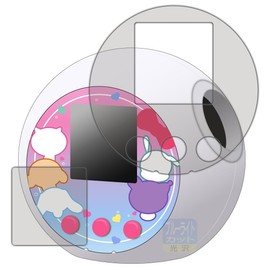 PDA Workshop Punirunzu Sanrio Characters, Blue Light Cut [Glossy] Protective Film [Screen / Edge Use] Made in Japan