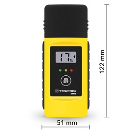 TROTEC BM18 Moisture Meter/ Wood moisture and material moisture measurement
