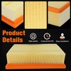 LOCOPOW Engine Air Filter Compatible with Mazda 2024 2025 CX-90