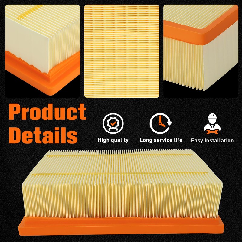 LOCOPOW Engine Air Filter Compatible with Mazda 2024 2025 CX-90