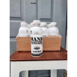 Faber Distilled Liquid Hand Sanitizer - Case Of 12/16.9oz Bottles