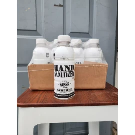 Faber Distilled Liquid Hand Sanitizer - Case Of 12/16.9oz Bottles