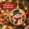 DIY Christmas Diamond Painting Ornament Kit for Holiday Decorating –