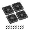 PATIKIL 40mm Cooling Fan Filter Fan Dust Filter Vent Grille