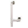 Westbrass A493244H-07 12" & 4" Bath Waste & Overflow Assembly