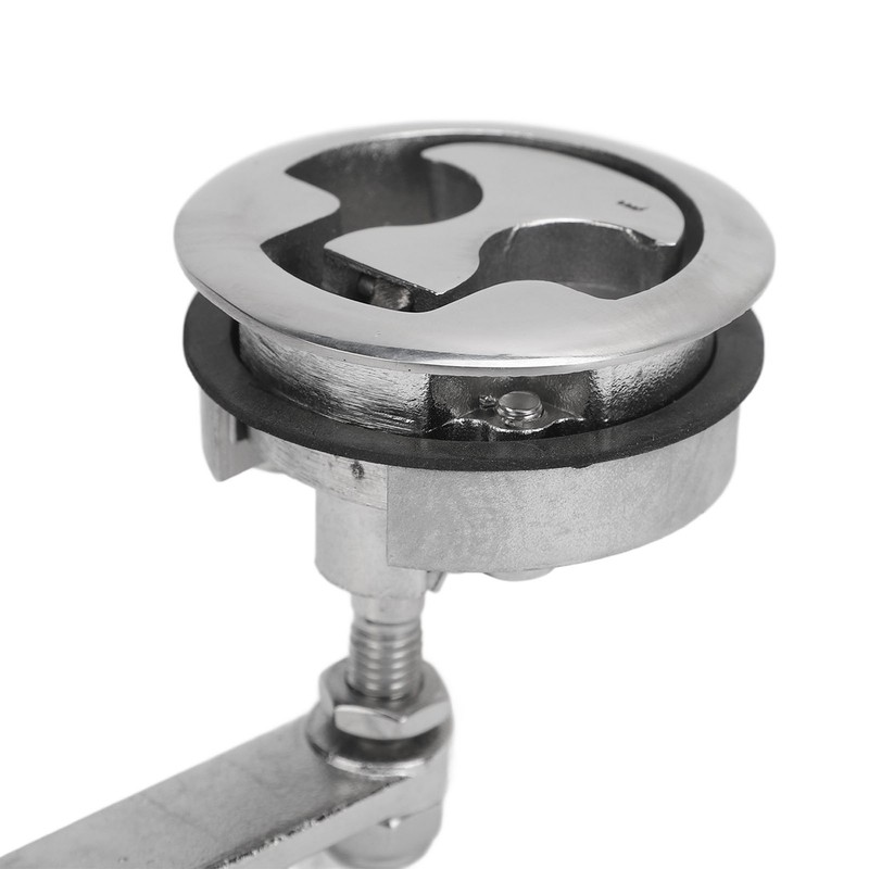 2in Boat Flush Pull Hatch Latch 316 Stainless Steel Marine