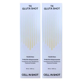 Tranek Gluta Shot 50ml x 2 Tranexamic Acid Tranet TX Cell-in-Shot Serum / 트라넥 글루타샷 50ml x 2개 트라넥삼산 트라넷 TX 셀인샷 세럼