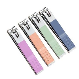 Other brands High-strength stainless steel nail clippers colorful nail clippers toenail clippers nail care 1P - Orange / 손톱깍기 고강도 스텐 컬러풀 손톱깎이 발톱깎이 네일케어 1P - 오렌지