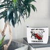 Tornado Lover Gift Not My First Tornadeo Makeup Bag American