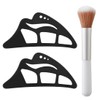 IKOPFLN Eyeshadow Stencil, Pack of 3 Eyeshadow Tools, Eyeshadow Applicator,