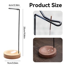 Incense Holder,Incense Stick Holders,Wooden Incense Stick Holder,Upside Down Incense Holder,Wooden Upside Down Incense Holders,Incense Holders for Sticks,For Home Yoga Meditation Relaxation Home Decor