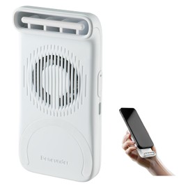 BENEUNDER Portable Handheld Fan, Magsafe Compatible Mini Small Hand Personal Fan with Magnetic Ring for All Device, 7000RPM Turbo Cooling, 4-Speed, Ultra-Lightweight for Gaming, Travel & Outdoor