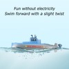 Clockwork Submarine Mini Warship Wind Up Sprinkler Bathtub Shower Toys
