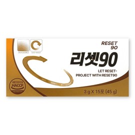 Reset90 3g / 리셋90 3g X 15포 1박스