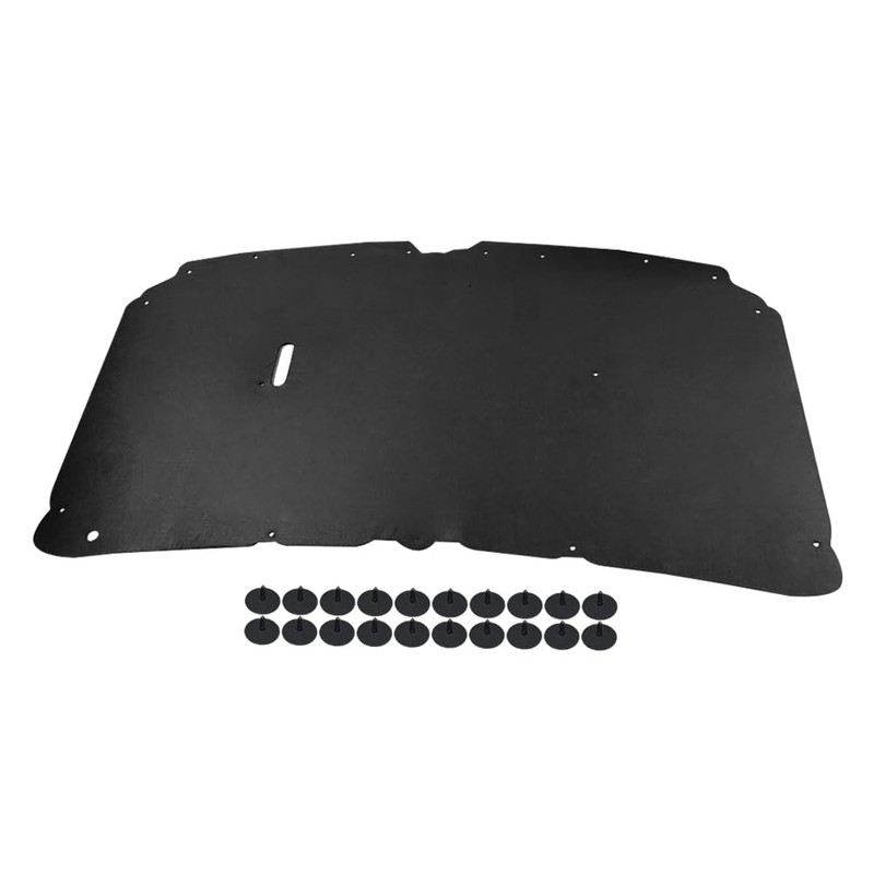 Zieichy Hood Insulation Pad w/ 20 Clips Compatible with Ford